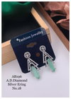 19 AB AD Dimaond Fancy Party Wear Earrings Manufacturers
